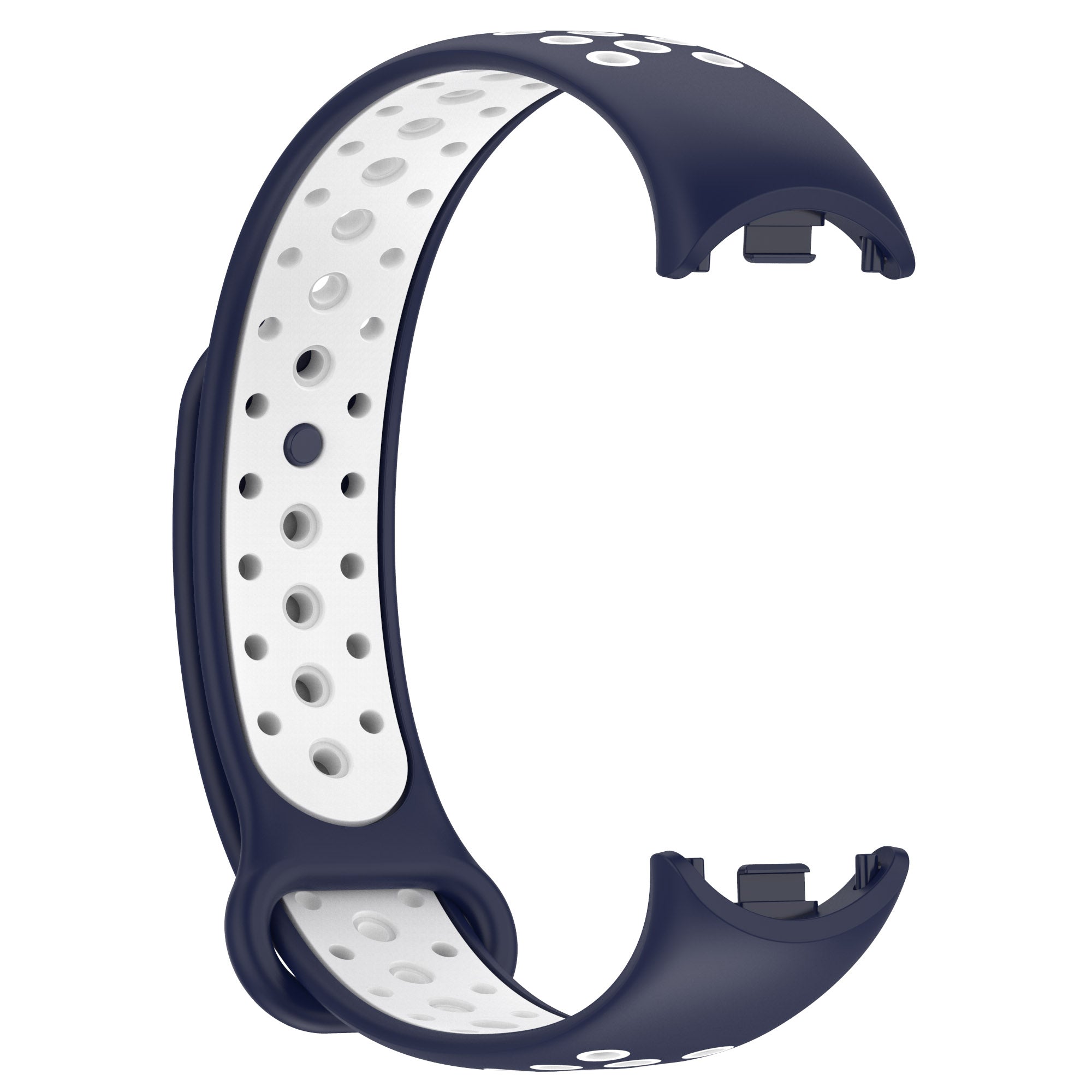 For Xiaomi Smart Band 8 Silicone Watch Band Replacement Bicolor Sports Wrist Strap For Xiaomi Smart Band 8 Silicone Watch Band Replacement Bicolor Sports Wrist Strap
